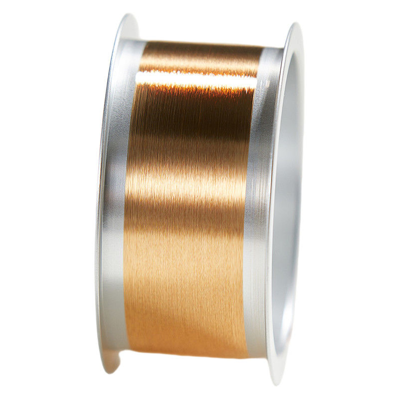 99.99% ความบริสุทธิ์สูง ทองคํา Plated ทองแดงสายความยืดหยุ่นสูงทนทานต่อการกัดกร่อน