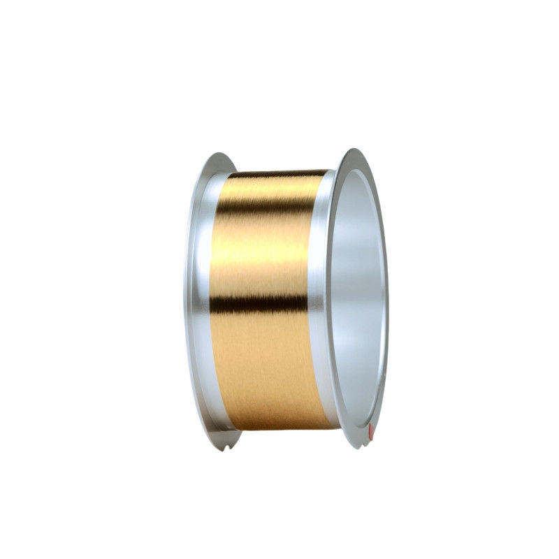 99.99% ความบริสุทธิ์สูง ทองคํา Plated ทองแดงสายความยืดหยุ่นสูงทนทานต่อการกัดกร่อน