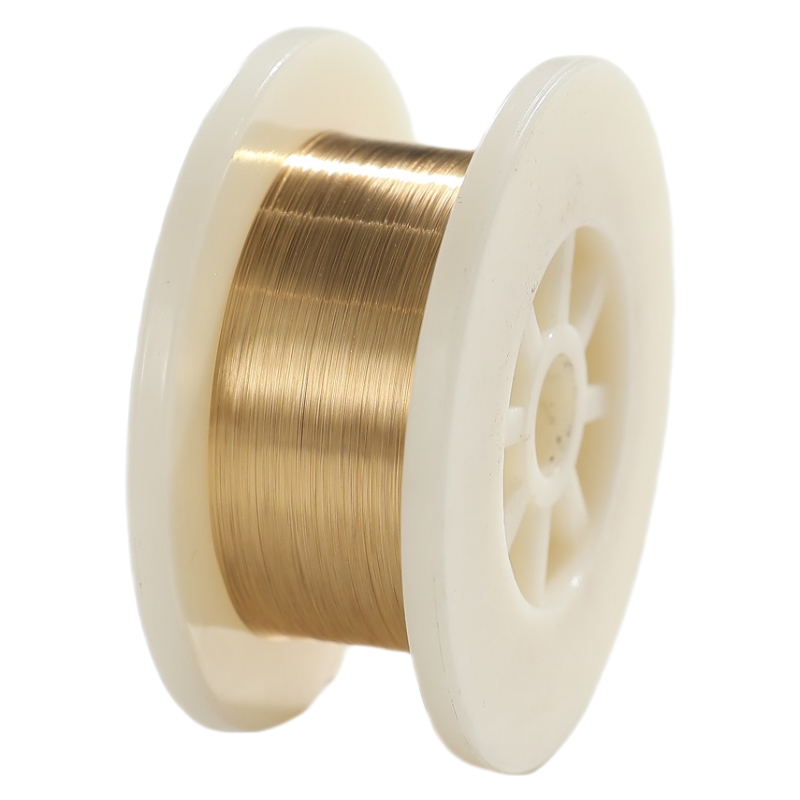 สายไฟ Ultra Fine กว้าง 0.011 มิลลิเมตร ทอง Plated สาย Tungsten สําหรับอุตสาหกรรมอุปกรณ์การแพทย์