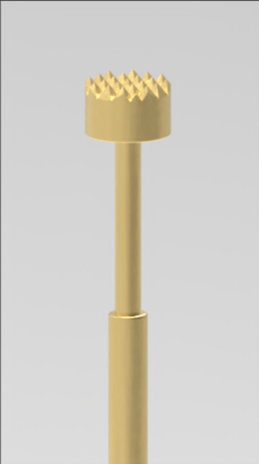 โซนต์ทดสอบสปริง 100 มิลลิกรัม พร้อมปลายมงกุฎและ BeCu Plunger สําหรับความแม่นยําในการตีสูง