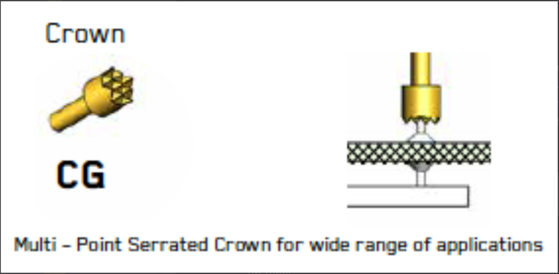 โซนต์ทดสอบสปริง 100 มิลลิกรัม พร้อมปลายมงกุฎและ BeCu Plunger สําหรับความแม่นยําในการตีสูง