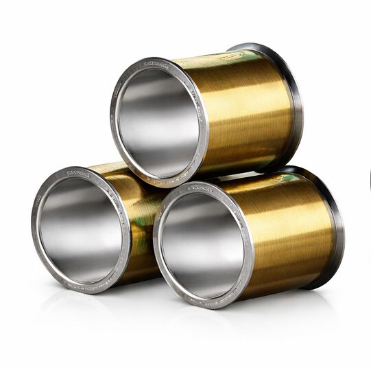 สายเชื่อมเงินทอง Plated Silver ผู้ผลิต 15μm 18μm 20μm 25μm สาย Ultra Fine