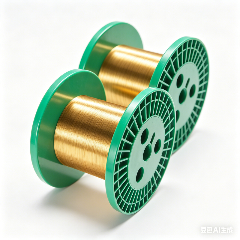 High Purity Tungsten 0.003mm Ultra Fine Gold Plated Wire Low Resistivity Micro Wire