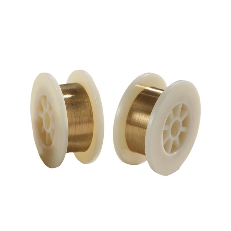 0.0035 มม มิโครกว้าง ทอง Plated Tungsten สายสําหรับ Vacuum อิเล็กทรอนิกส์ชิ้นส่วนเล็ก