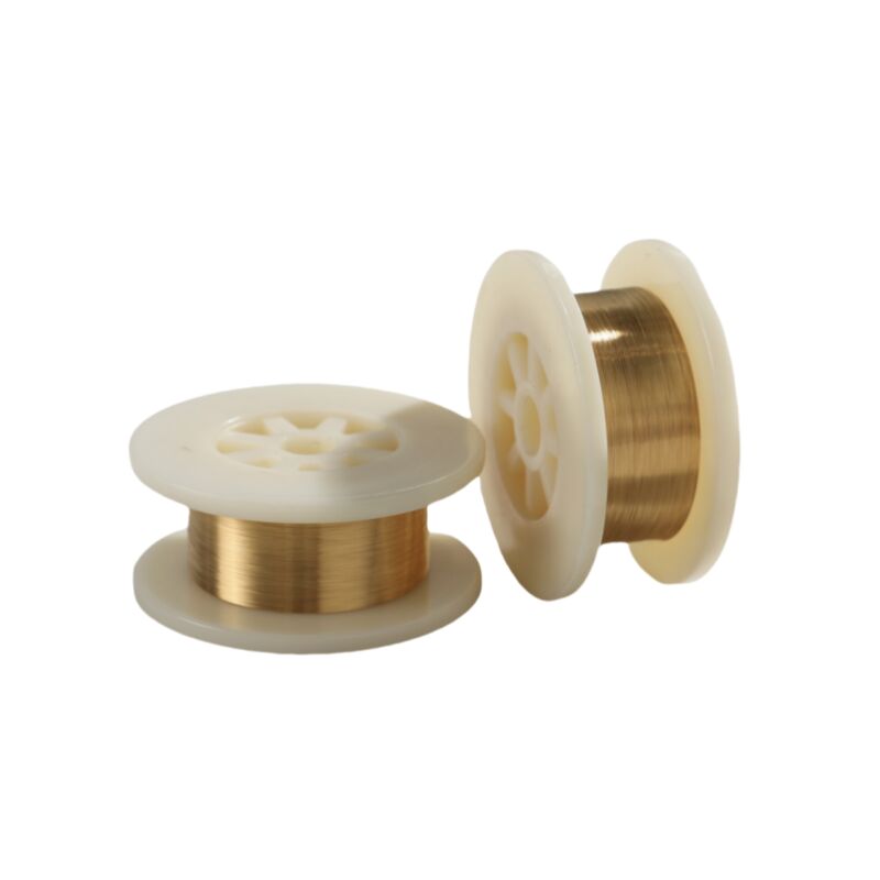 0.0035 มม มิโครกว้าง ทอง Plated Tungsten สายสําหรับ Vacuum อิเล็กทรอนิกส์ชิ้นส่วนเล็ก