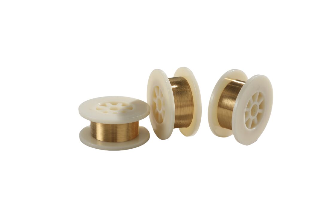 0.0035 มม มิโครกว้าง ทอง Plated Tungsten สายสําหรับ Vacuum อิเล็กทรอนิกส์ชิ้นส่วนเล็ก