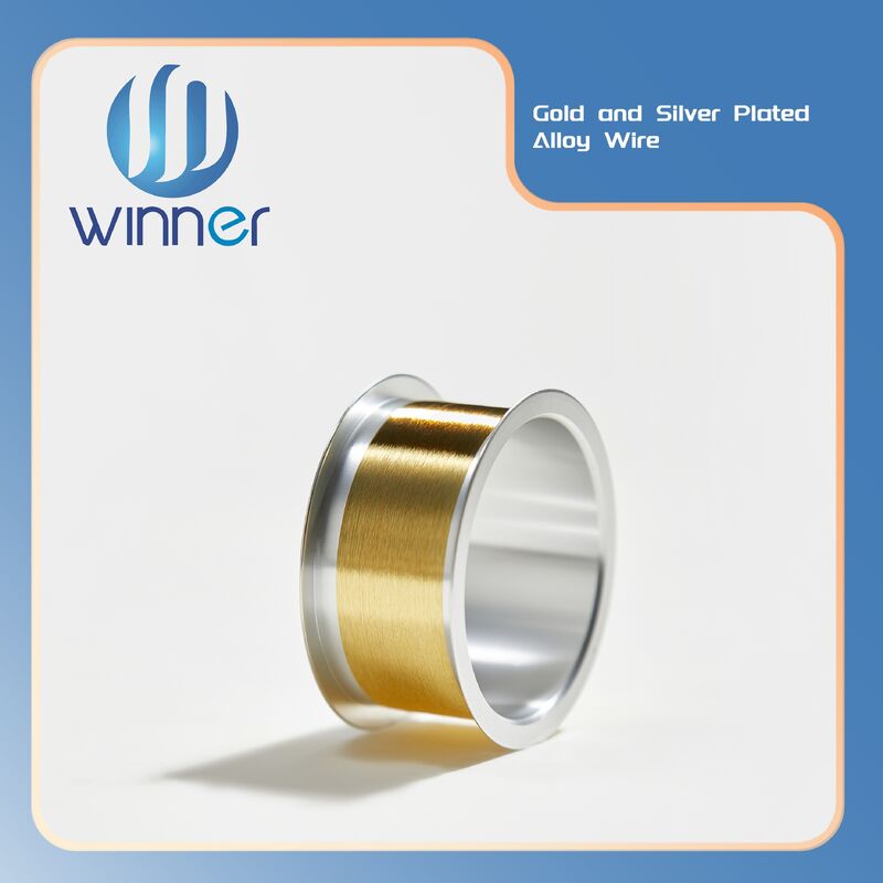ในสต็อค ไมโครทอง Plated สีเงิน สายสแตบเลนด์ความแข็งแรง มินิ LED สายบรรจุ