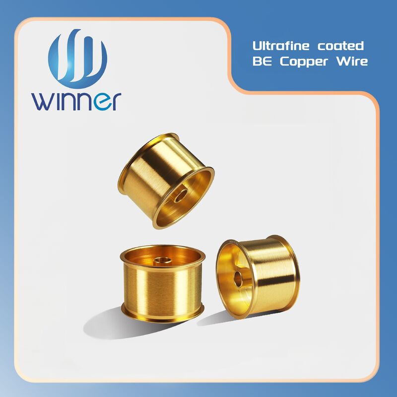 0.02 มม. C17500 เบริลเลียมทองแดงลวดความแข็งแรงสูง Mini LED Semiconductor Connector สปริงลวด